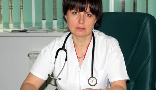 Dr. Elena Danteş, medic specialist pneumolog în cadrul spitalului de Pneumoftiziologie Constanţa