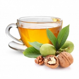Ceaiul din frunze de nuc, eficient în tulburările digestive