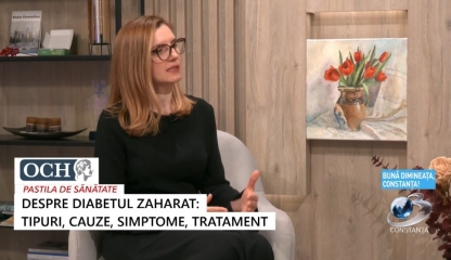 Stire din  : Despre diabetul zaharat: tipuri, cauze, simptome, tratament