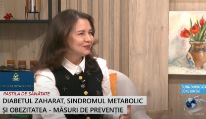 Diabetul zaharat, sindromul metabolic și obezitatea - Măsuri de prevenție