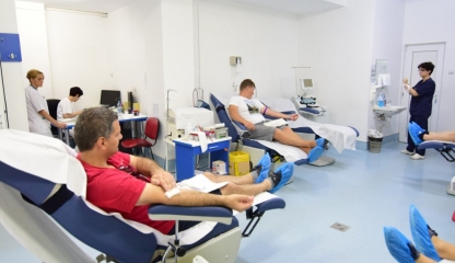Donarea de sânge- gestul simplu care poate salva vieţi!