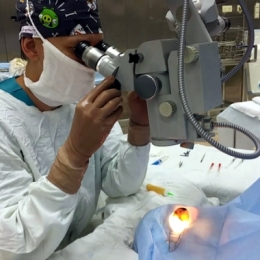 Tratamentul atrofiei nervului optic, efectuat cu succes, la Institutul 