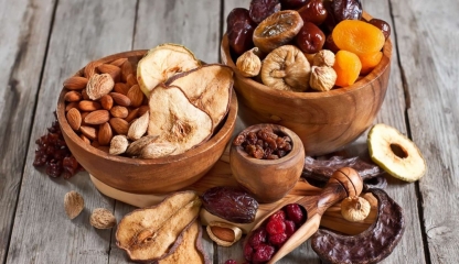 Diabeticii nu trebuie să consume fructe uscate cu zaharuri adăugate