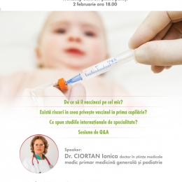 "Vaccinarea în copilărie" sau cum să fii un părinte informat. Eveniment organizat de Centrul medical Iowemed