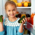 Mâncarea sănătoasă ajută la dezvoltarea corectă a celor mici