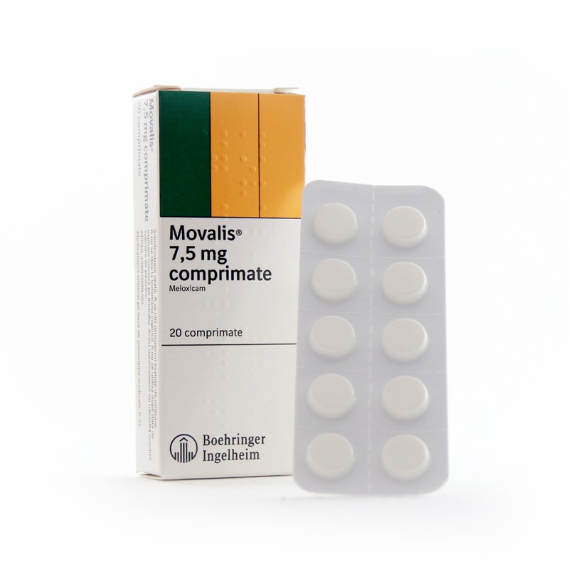 Movalis, 7,5 mg / 15 mg, comprimate